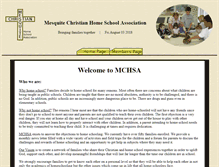 Tablet Screenshot of mchsa.org